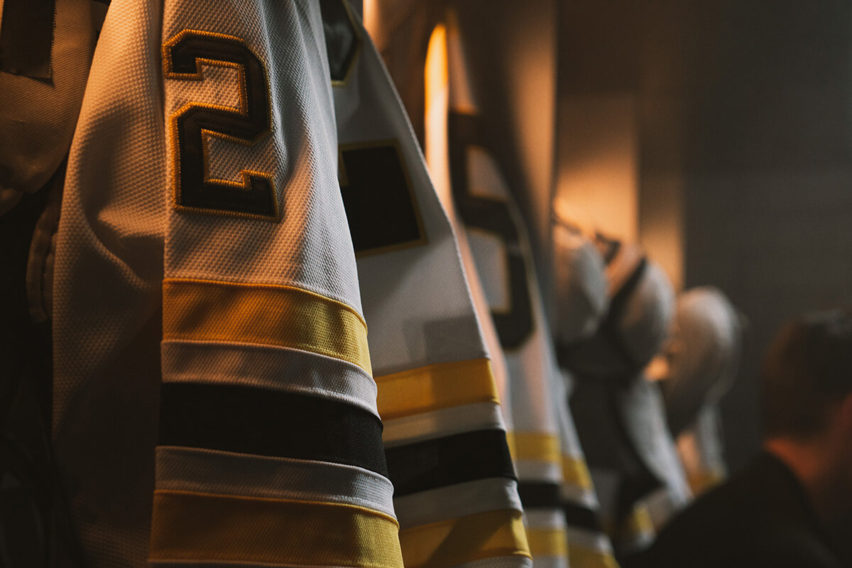 ECU View of ice hockey team uniform