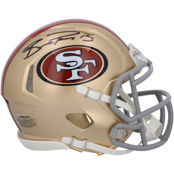 Brock Purdy San Francisco 49ers Autographed Riddell Speed Replica Helmet