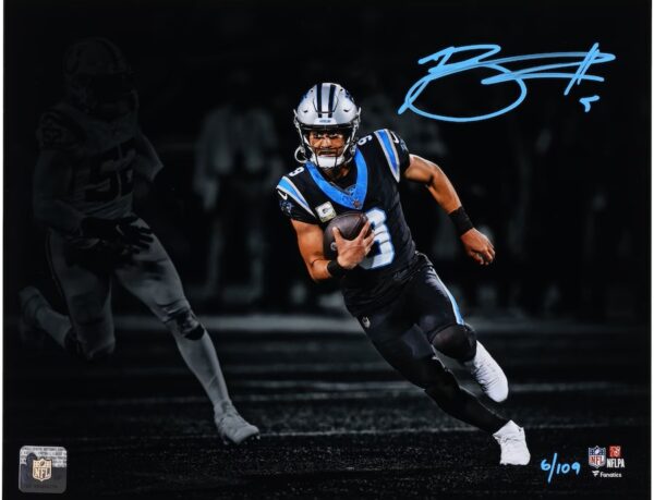 Bryce Young Carolina Panthers Autographed 11" x 14" Spotlight Photograph - Limited Edition of 109