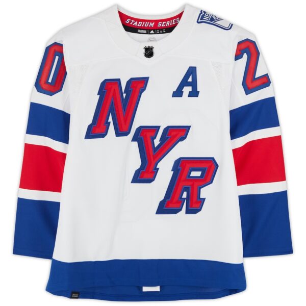 Chris Kreider New York Rangers Autographed 2024 Stadium Series adidas Authentic Jersey - Image 2