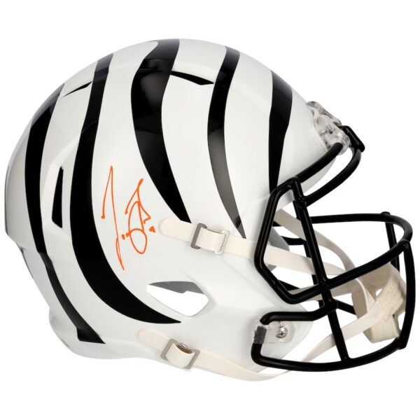 Joe Burrow Cincinnati Bengals Autographed 2022 Alternate Riddell Speed Replica Helmet