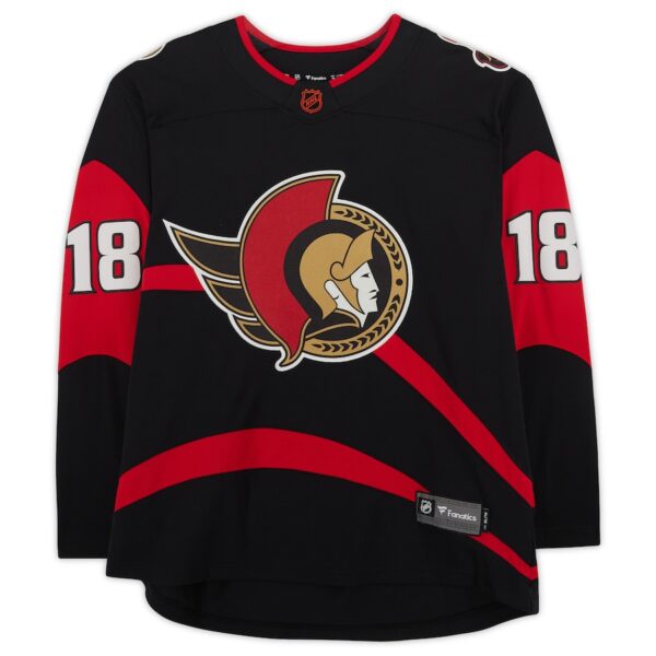 Tim Stutzle Ottawa Senators Autographed 2022-23 Special Edition 2.0 Fanatics Breakaway Jersey - Image 2