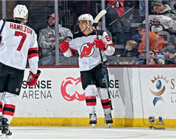 Timo Meier New Jersey Devils Unsigned Cele Photograph